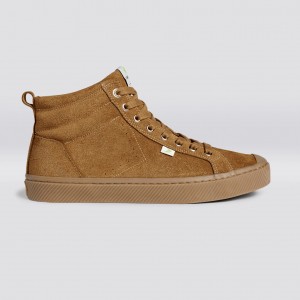 Cariuma High Top Suede OCA HIGH Herren Camel | 698-YBNTQK