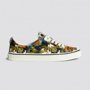 Cariuma Low Top Canvas Vegan OCA LOW Damen Tropical Forest | 503-IRZAQB