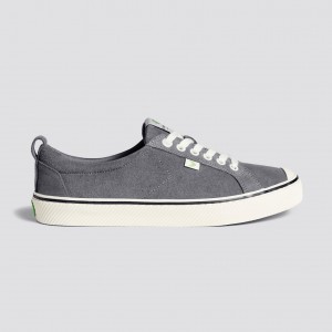 Cariuma Low Top Suede OCA LOW Damen Streifen Grau | 042-EHFTZD