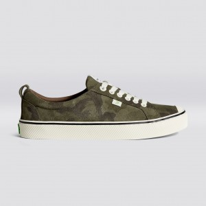 Cariuma Low Top Suede OCA LOW Herren Camouflage | 849-MXYGNE