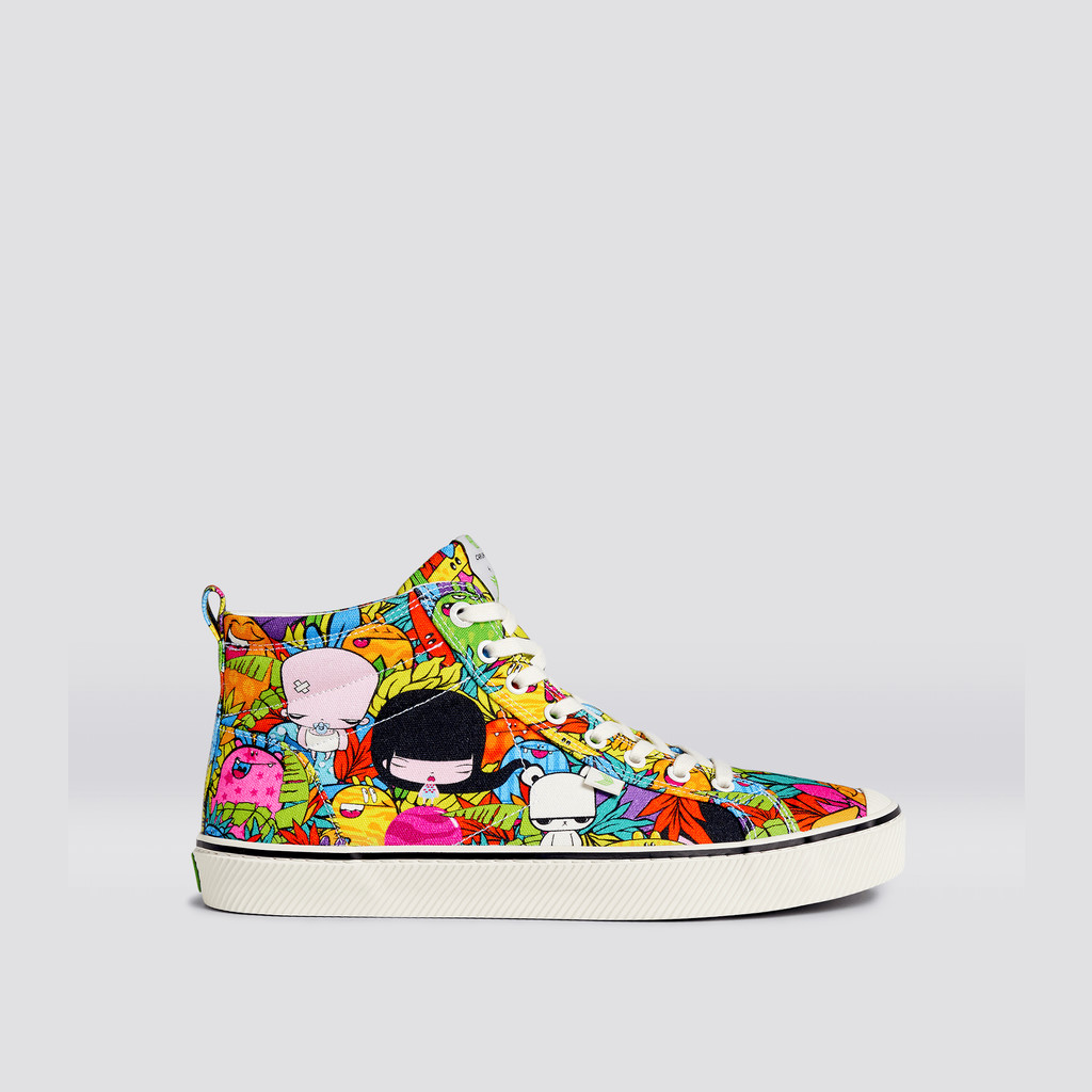 Cariuma High Top Canvas OCA HIGH Damen OCA High Toz Print | 869-RAUNMP