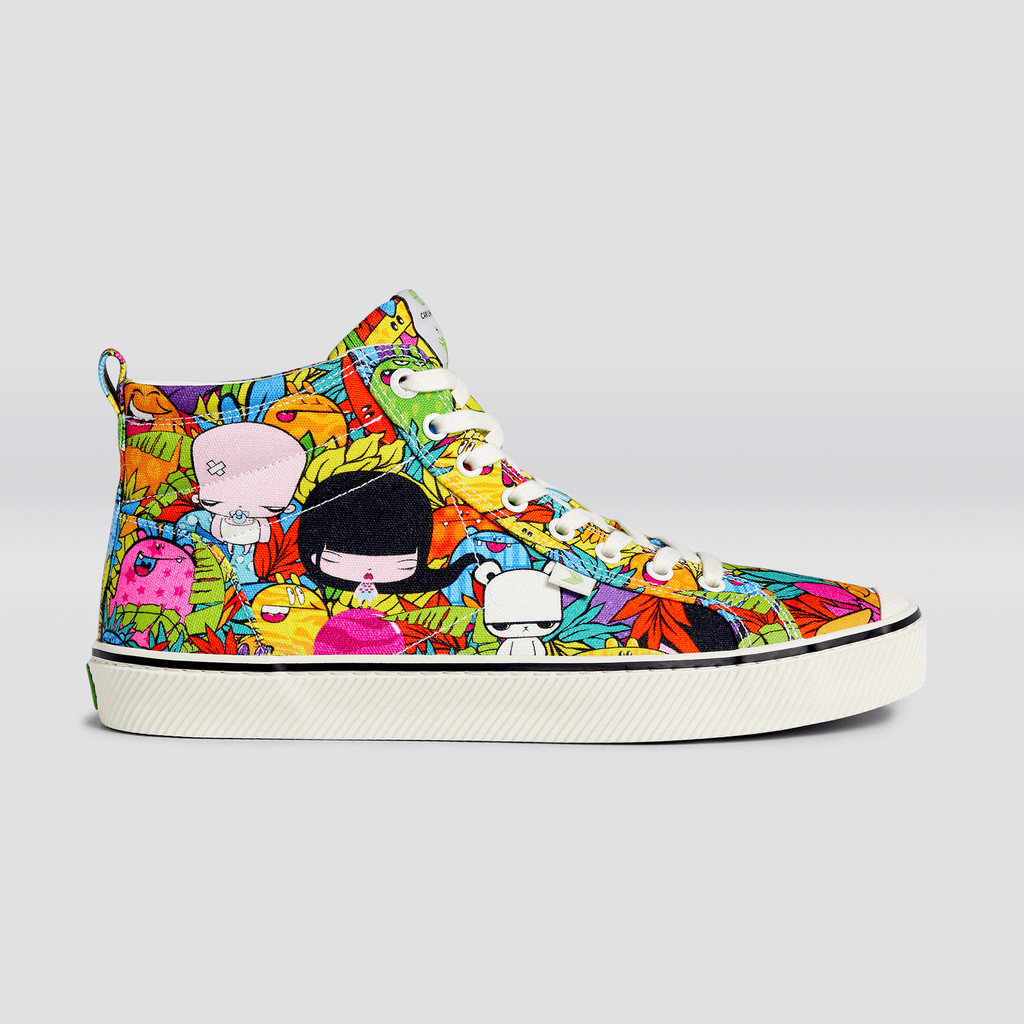 Cariuma High Top Canvas OCA HIGH Damen OCA High Toz Print | 869-RAUNMP