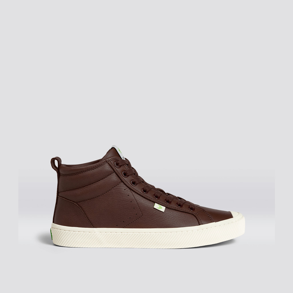 Cariuma High Top Premium Leather OCA HIGH Herren Braun | 280-BVSLQF