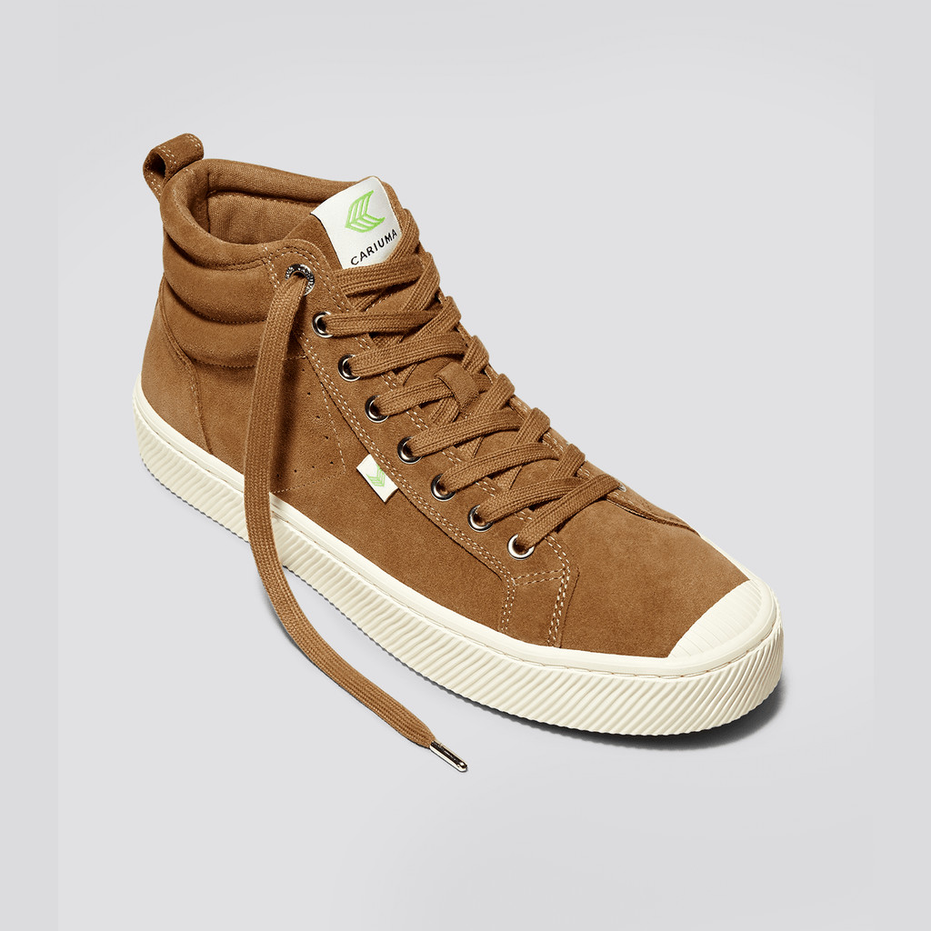 Cariuma High Top Suede OCA HIGH Damen Camel | 035-BHJGCT