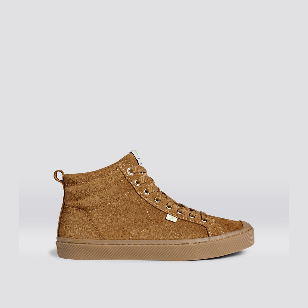 Cariuma High Top Suede OCA HIGH Damen Camel | 051-DHCAZW