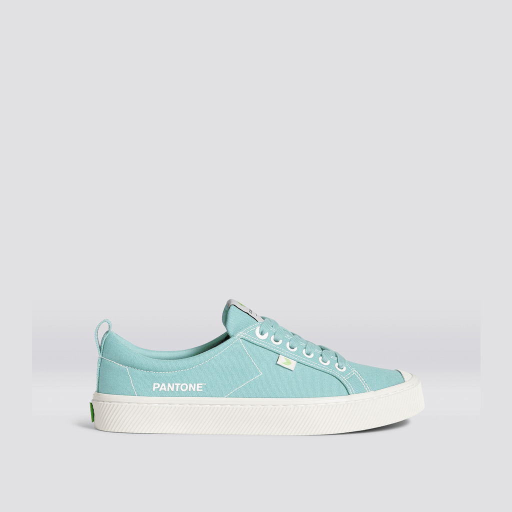 Cariuma Low Top Canvas OCA LOW Damen Blau | 067-ONEXRW