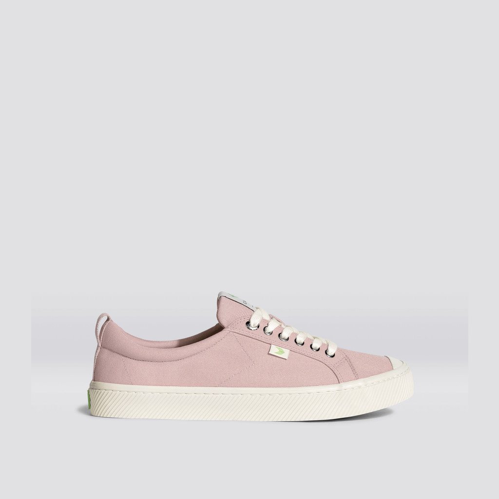 Cariuma Low Top Canvas Vegan OCA LOW Damen Rot | 137-UYBASC