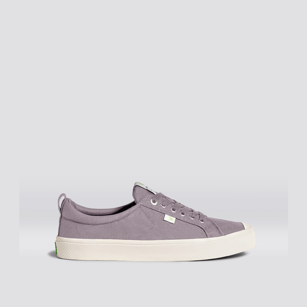 Cariuma Low Top Canvas Vegan OCA LOW Damen Grau | 803-WTFZQH