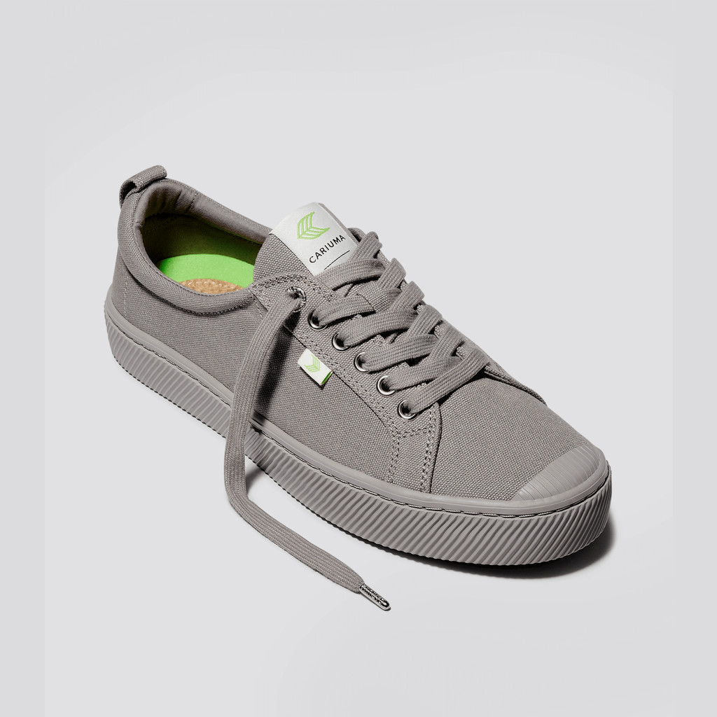 Cariuma Low Top Canvas Vegan OCA LOW Damen Grau | 031-TNUXPC