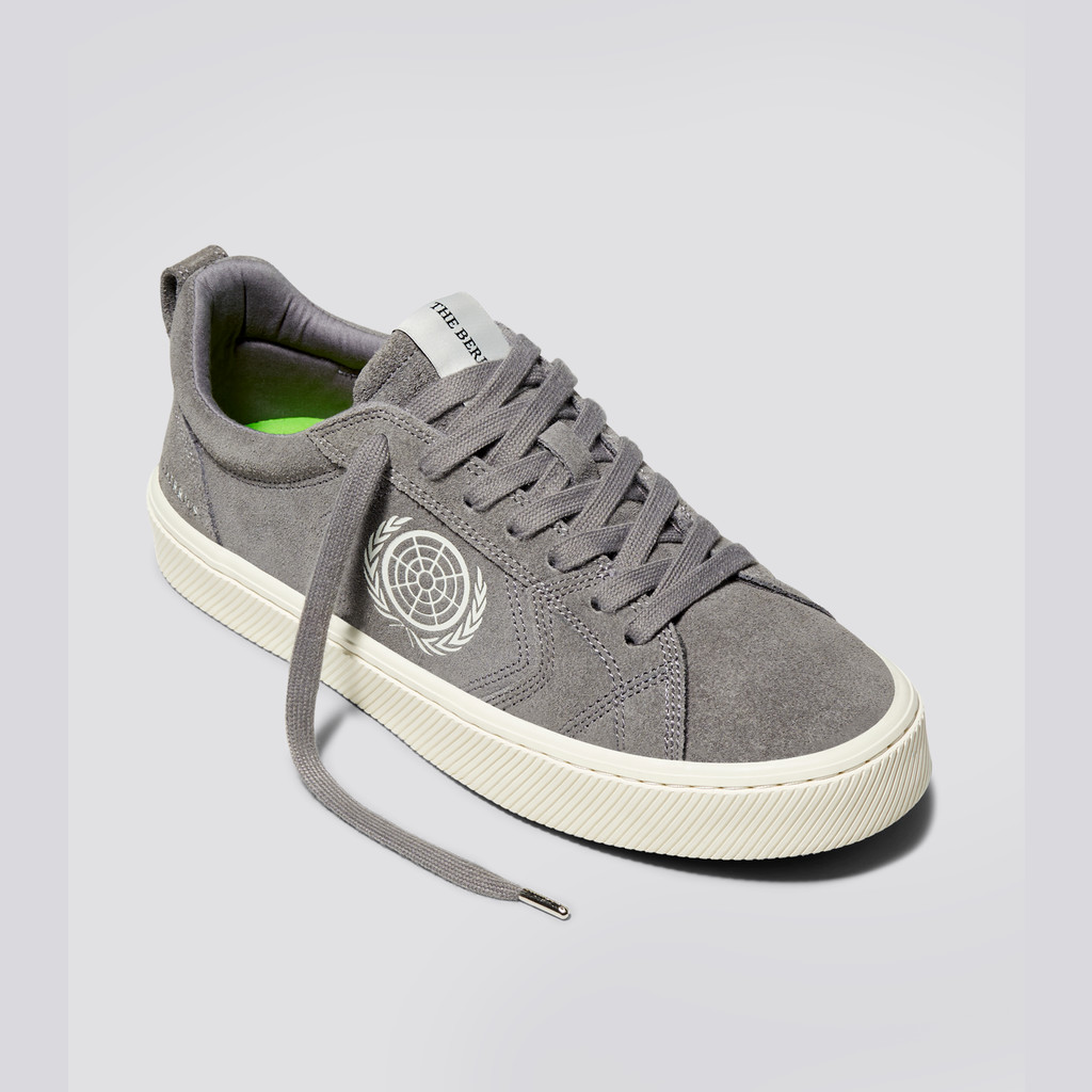 Cariuma Low Top Suede CATIBA PRO Damen Grau | 348-OMUIDK