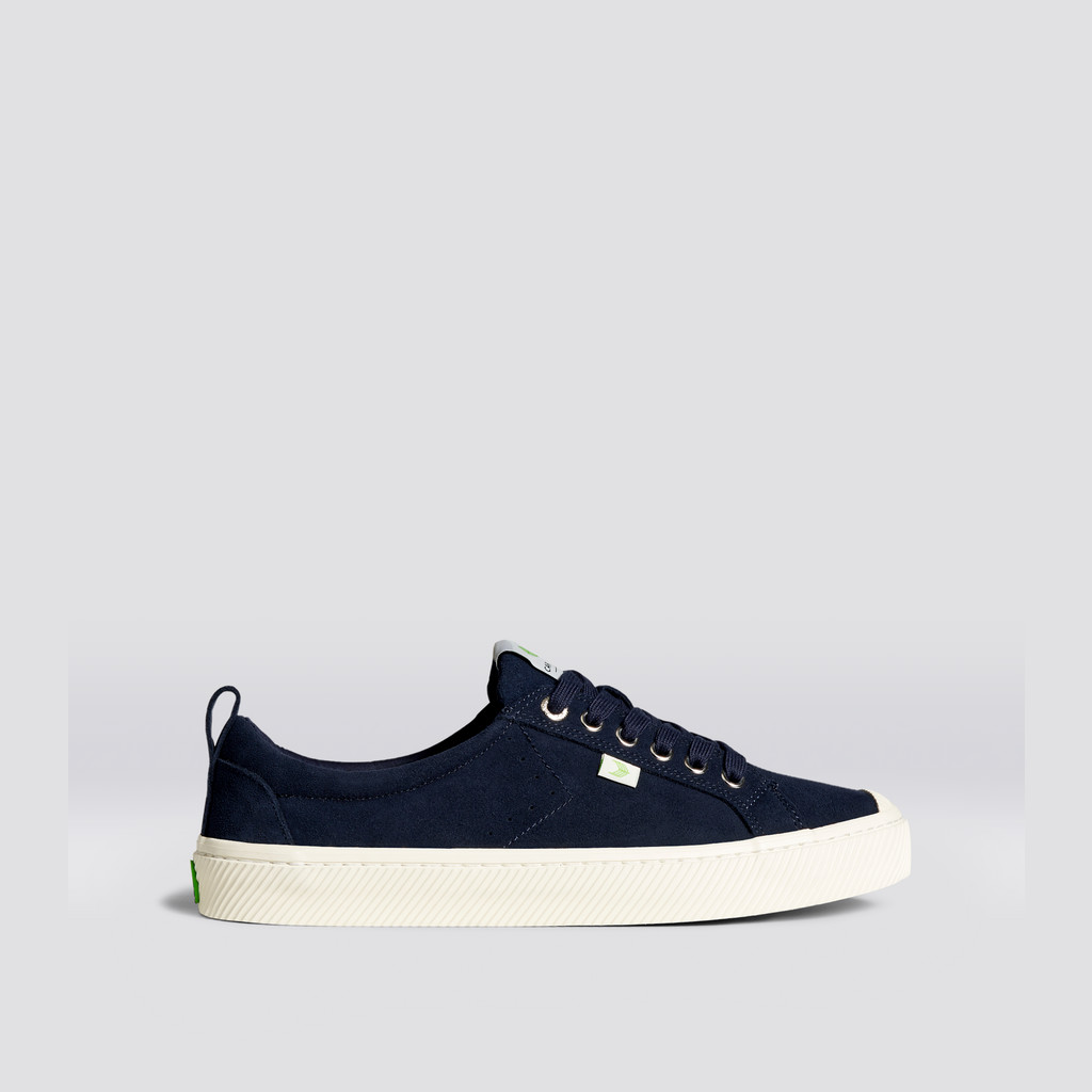 Cariuma Low Top Suede OCA LOW Damen Blau | 354-VWCEOA