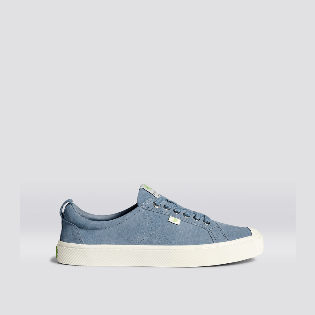 Cariuma Low Top Suede OCA LOW Damen Blau | 470-DKTNPR