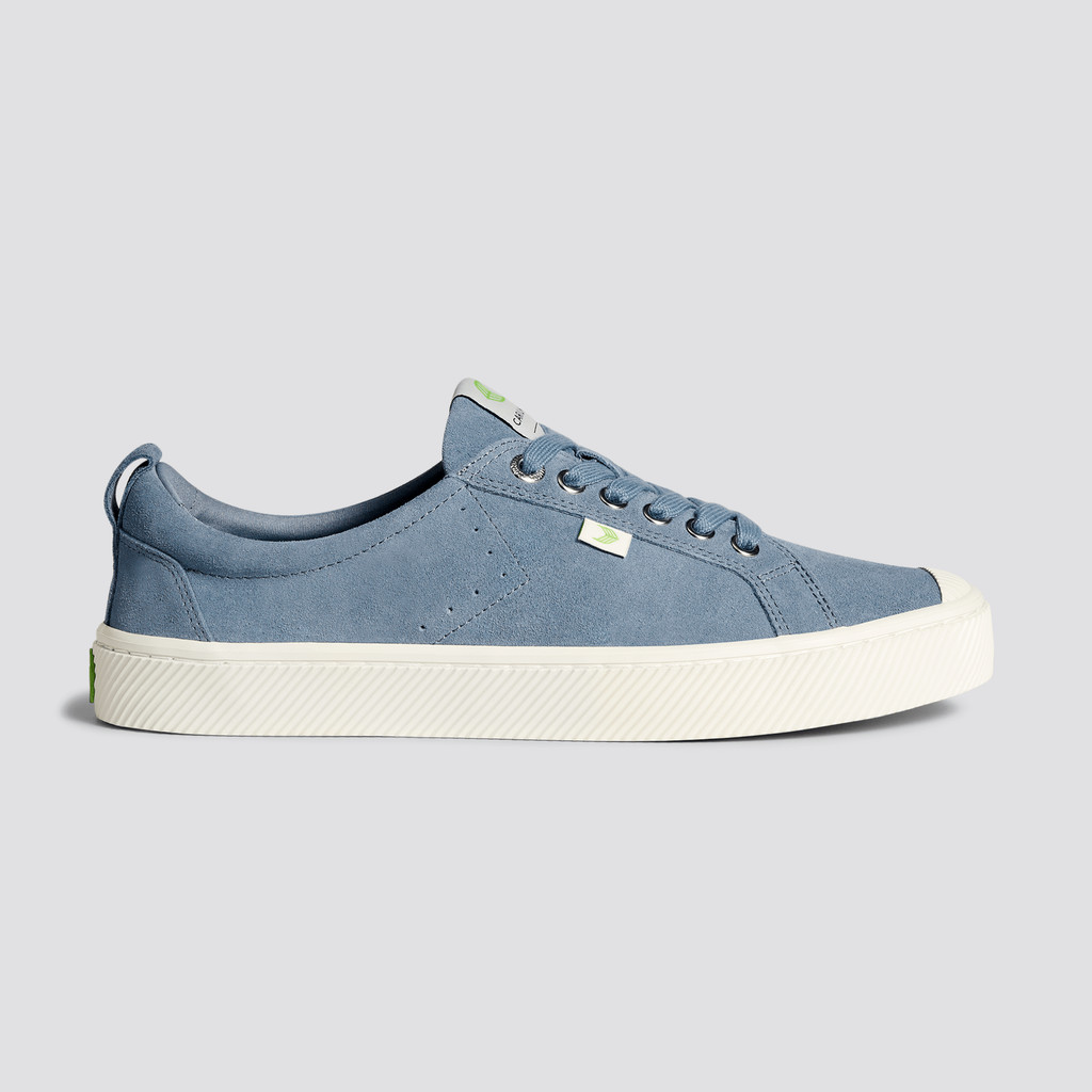 Cariuma Low Top Suede OCA LOW Damen Blau | 470-DKTNPR