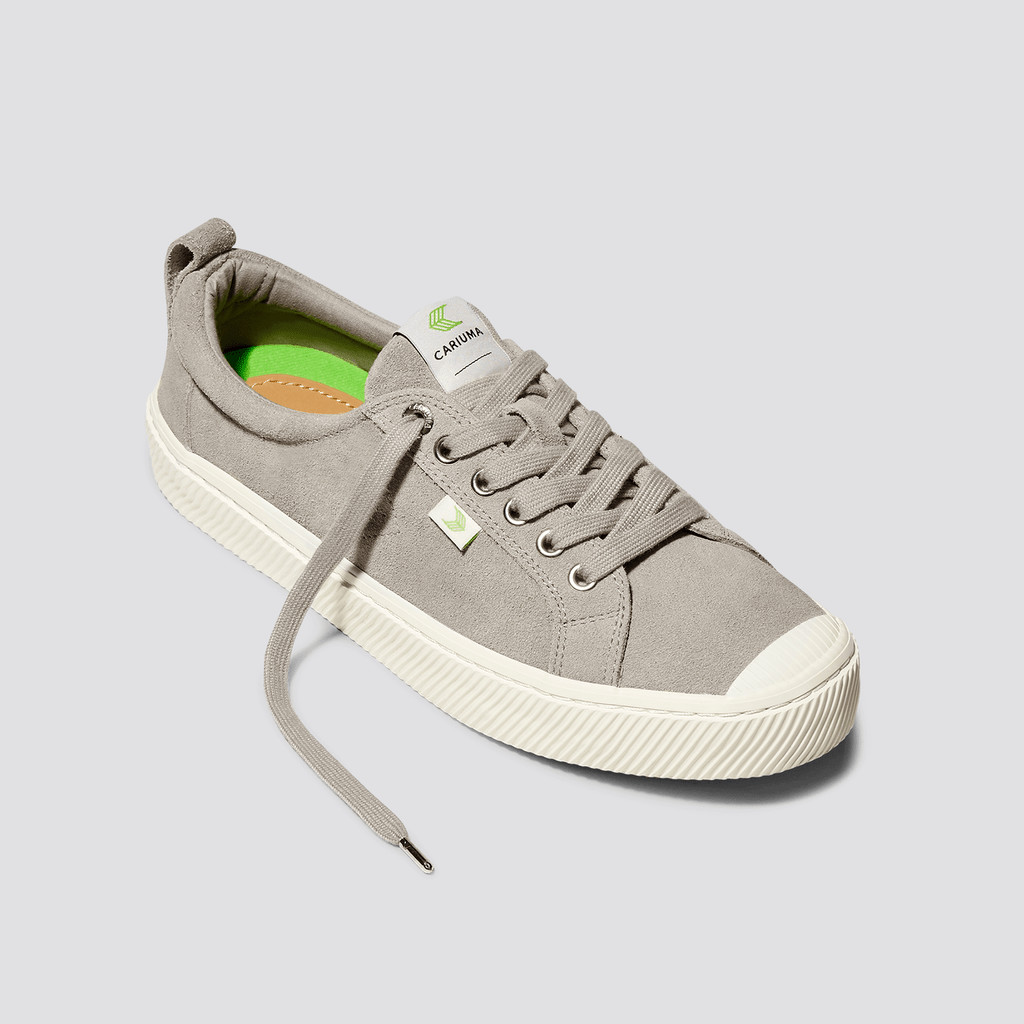 Cariuma Low Top Suede OCA LOW Damen Grau | 079-HQBPNY