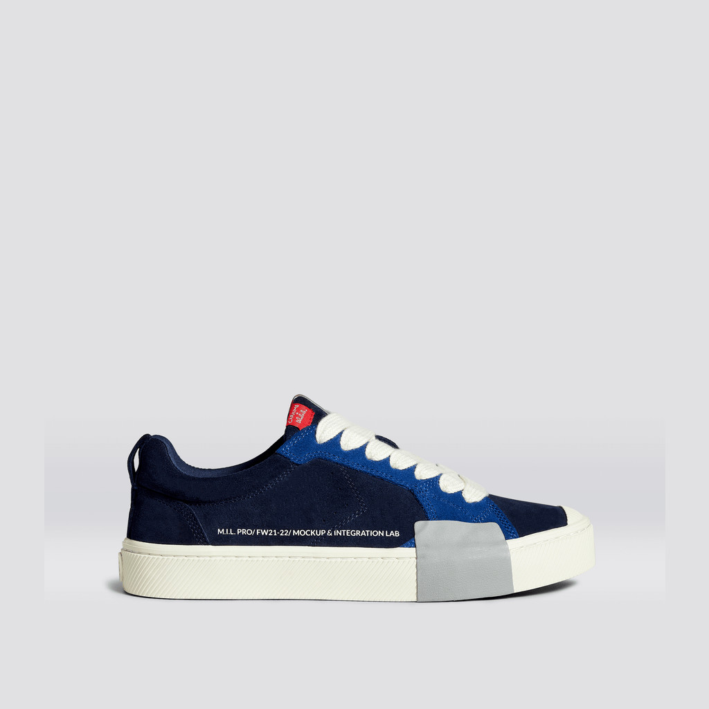 Cariuma Low Top Suede OCA LOW Damen Navy | 367-GLJXCR