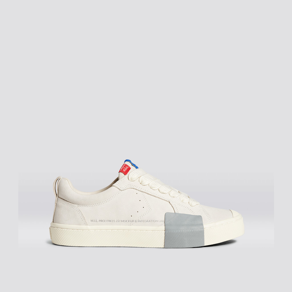 Cariuma Low Top Suede OCA LOW Herren Off-White Vintage | 762-FTXUKQ