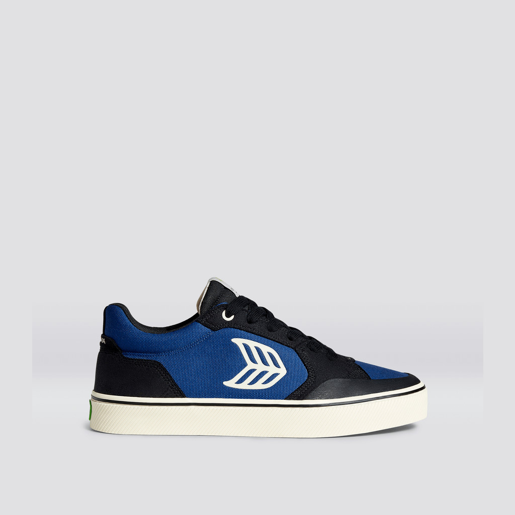 Cariuma Low Top Suede The Vallely Herren Blau | 370-OJATZW