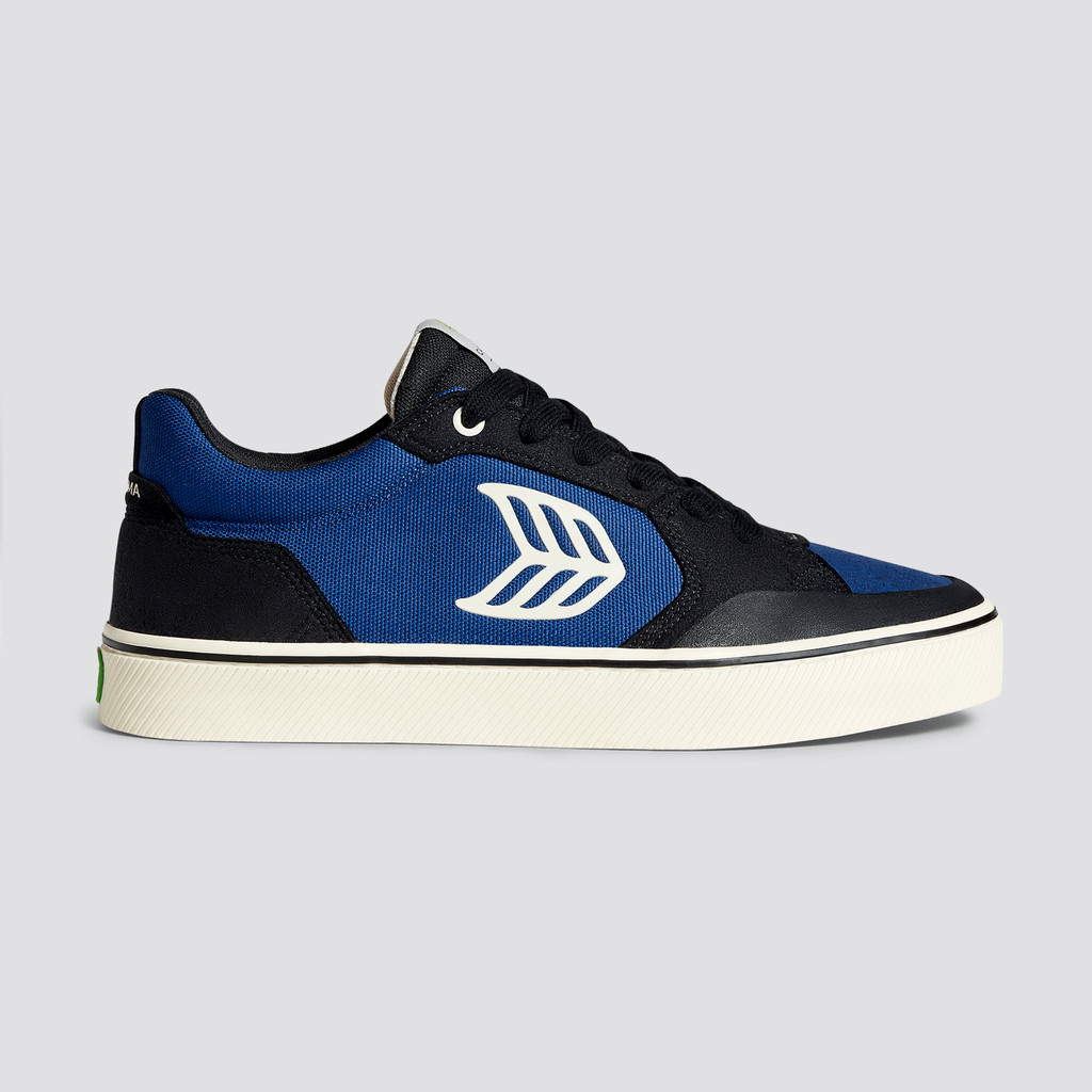 Cariuma Low Top Suede The Vallely Herren Blau | 370-OJATZW